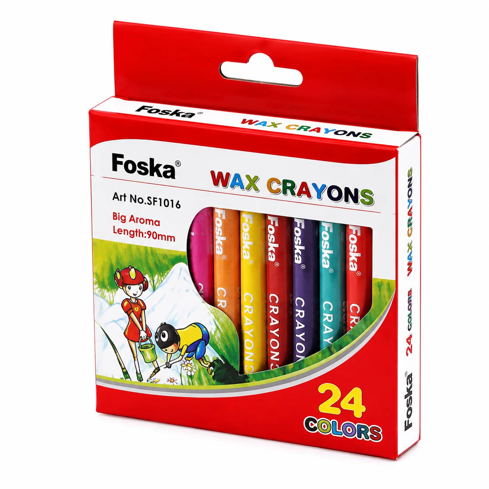 Foska Crayon set 24 pcs