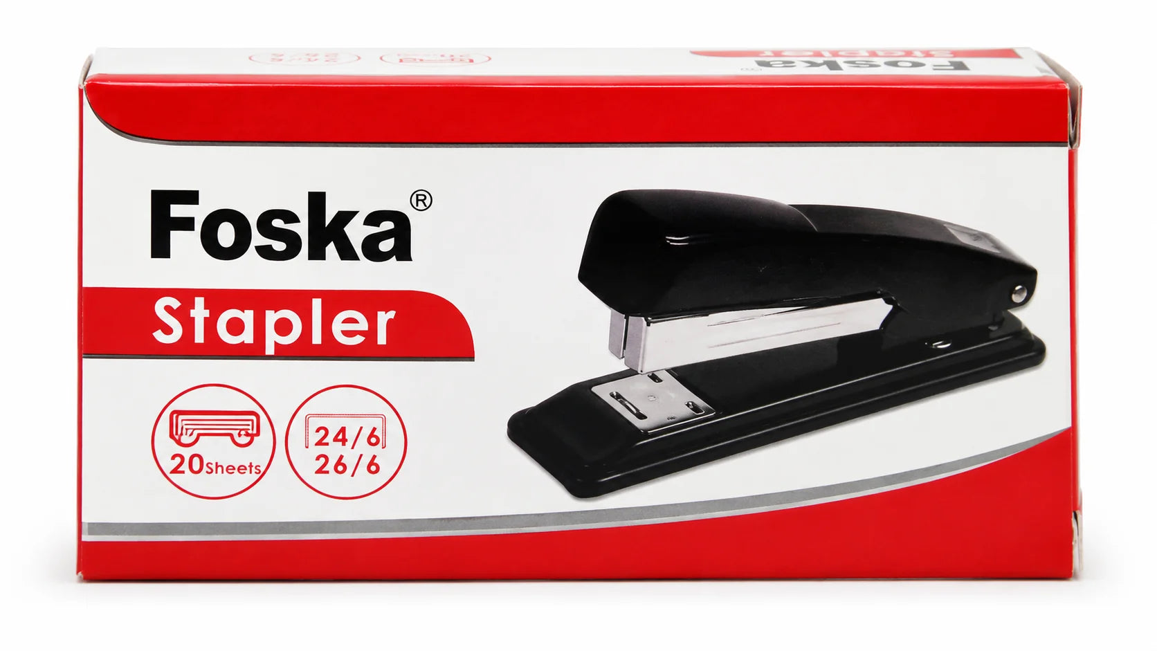 Foska Stapler(24/6,26/6)-ST0507(black)