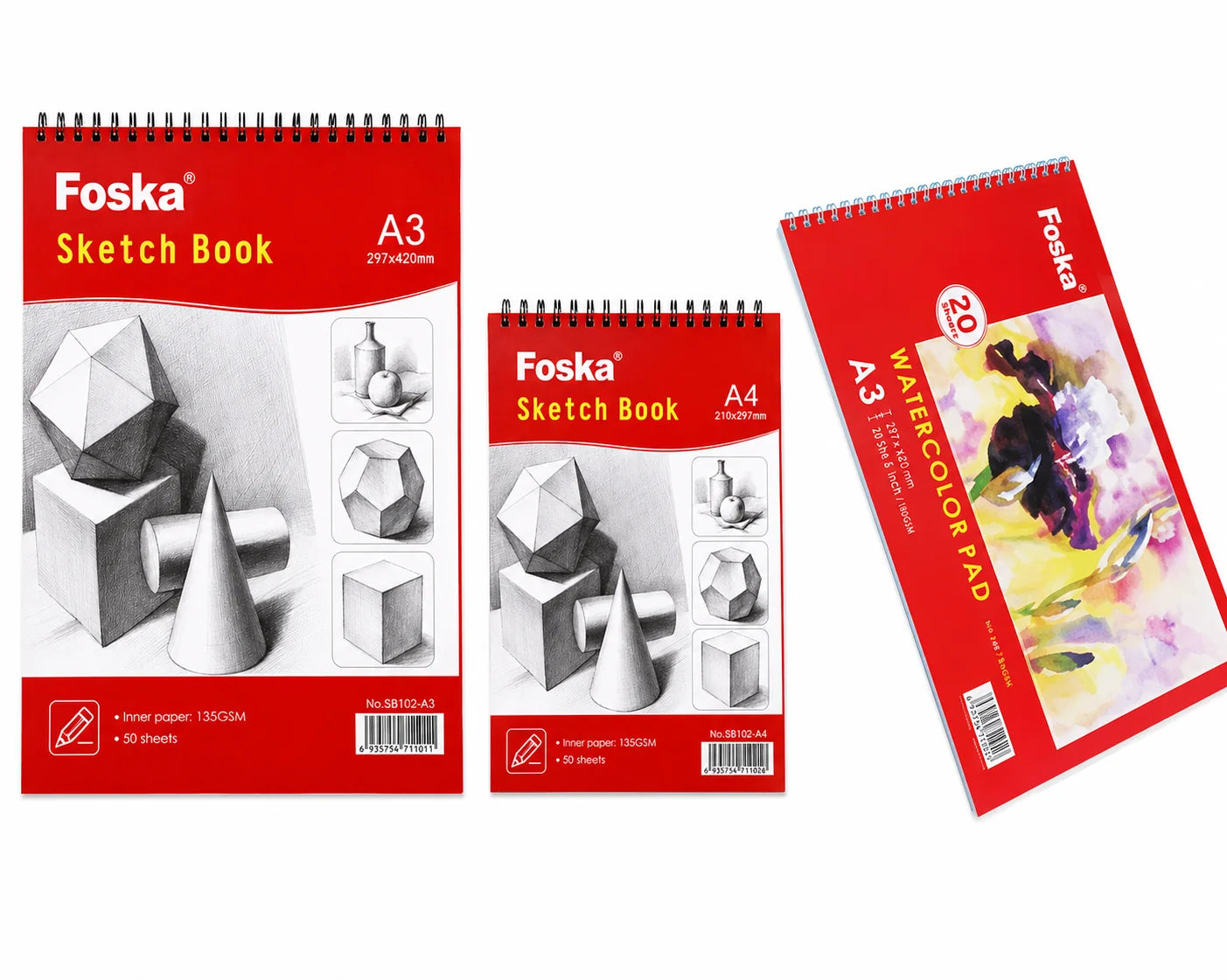 Foska Watercolor Pad-DW1081