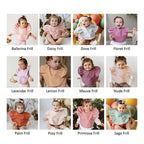 FRILL  SNUGGLE WATERPROOF BIB - DOVE