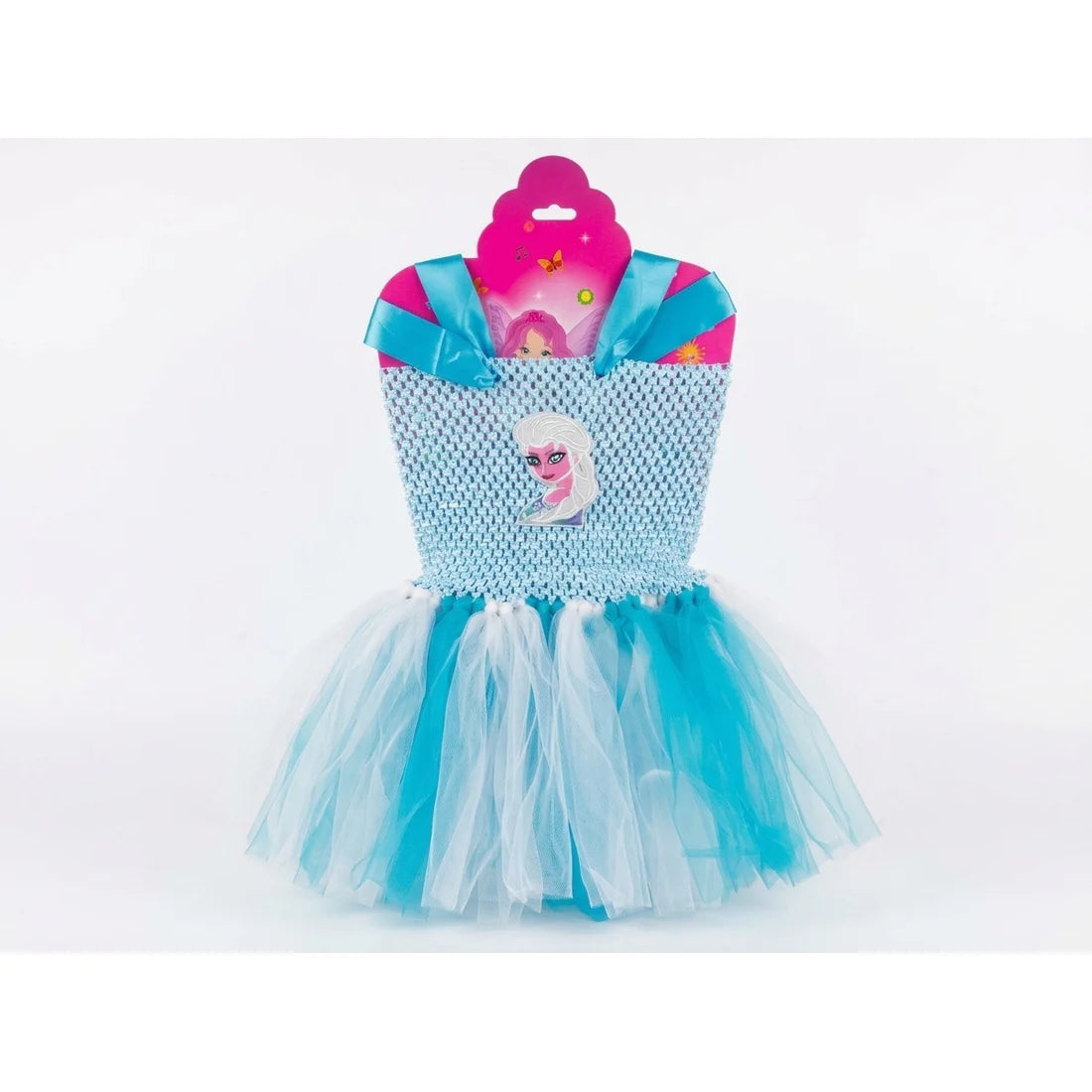 Frozen Elsa Blue Tutu Dress for Girls – Ages 3–5
