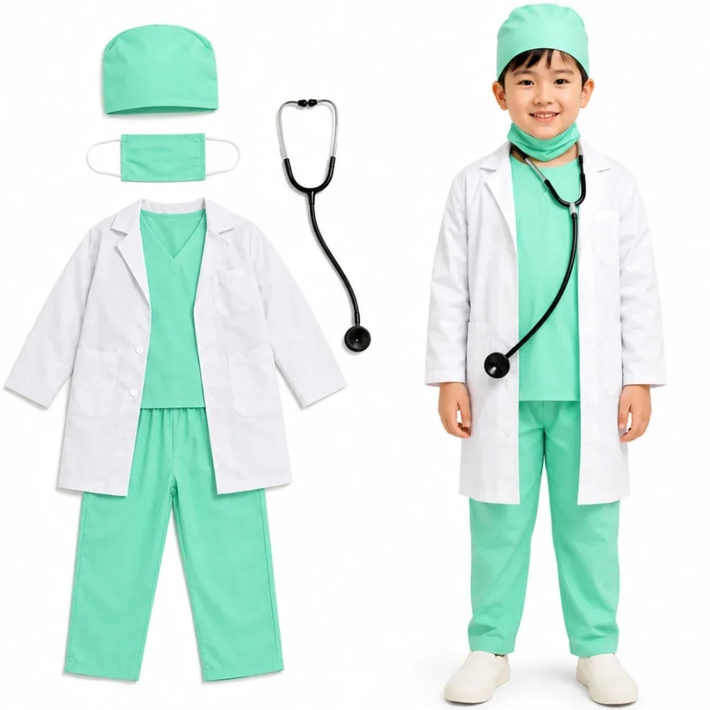 Full Doctor Uniform Costume for Kids