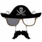 Funny Pirate Glasses Costume Accessory