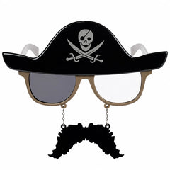 Funny Pirate Glasses Costume Accessory