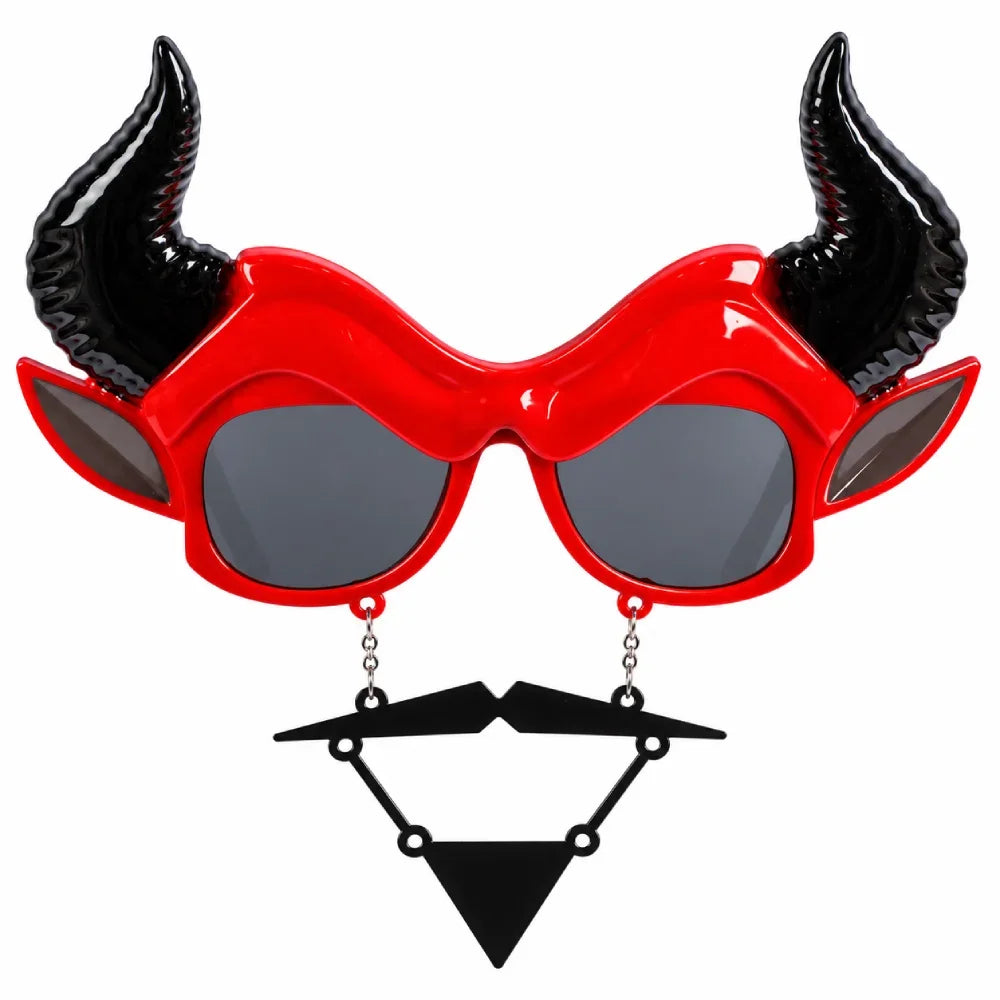Funny Red Costume Glasses