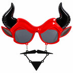 Funny Red Costume Glasses