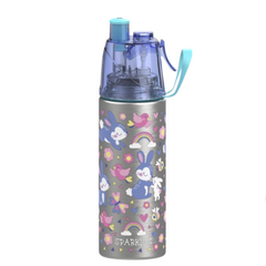 sparkids steel water bottle 490 ml rabbit