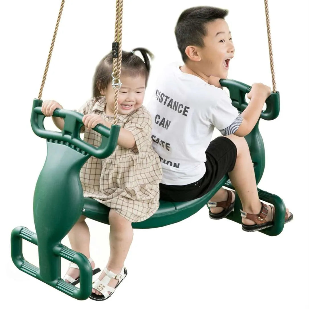 G11DER SWING ASSEMBLE WITH ROPE 90x38x66cm, Rope190cm