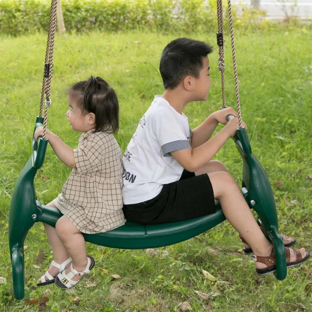 G11DER SWING ASSEMBLE WITH ROPE 90x38x66cm, Rope190cm