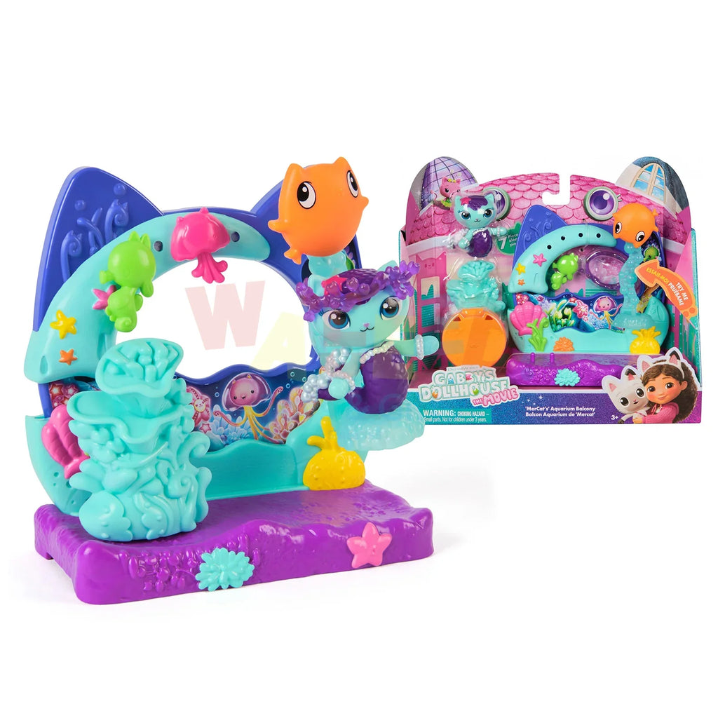 Gabby’s Dollhouse – Cakey Cat’s Sweet Treat Balcony (Assorted)