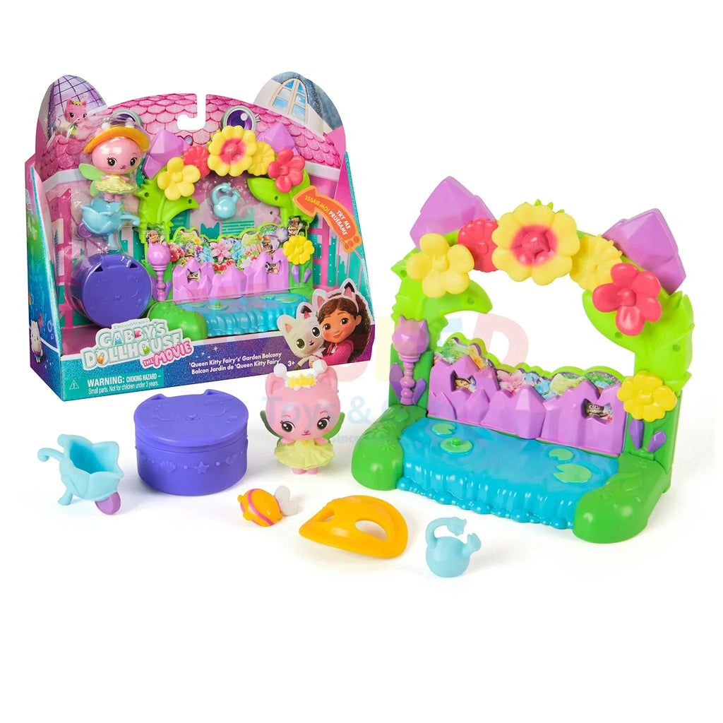 Gabby’s Dollhouse – Cakey Cat’s Sweet Treat Balcony (Assorted)