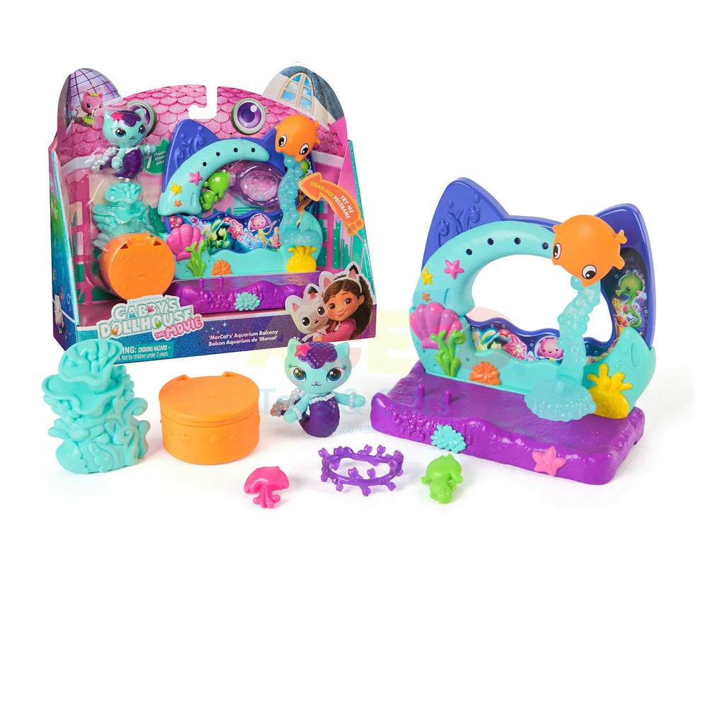 Gabby’s Dollhouse – Cakey Cat’s Sweet Treat Balcony (Assorted)