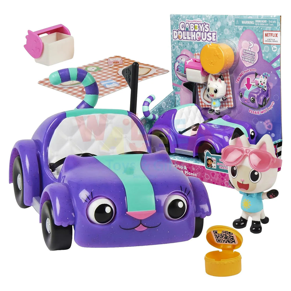 Gabby’s Dollhouse - Carlita & Picnic Playset