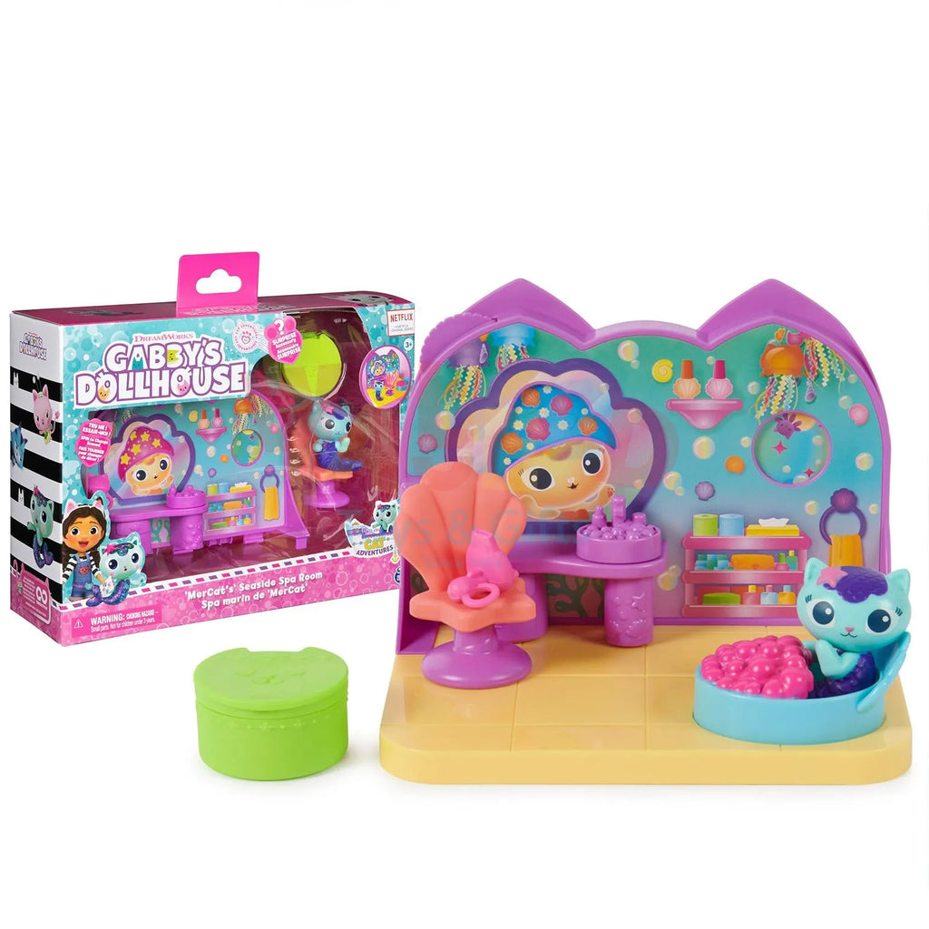 Gabby’s Dollhouse – MerCat’s Seaside Spa Room