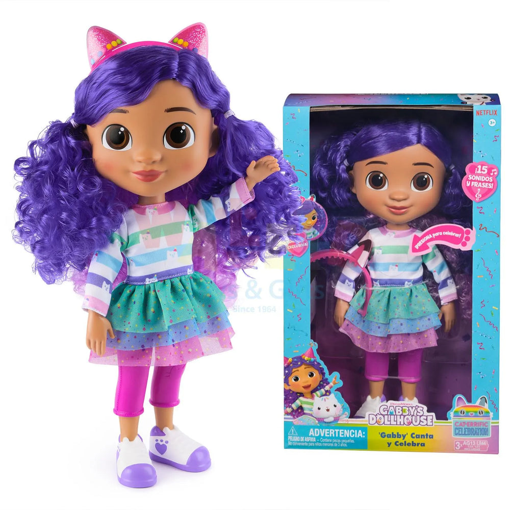 Gabby’s Dollhouse – Singing & Celebrating Gabby Doll