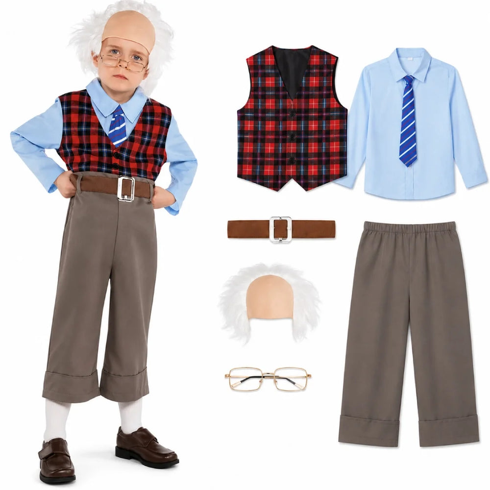 Grandpa Old Geezer Costume for Kids