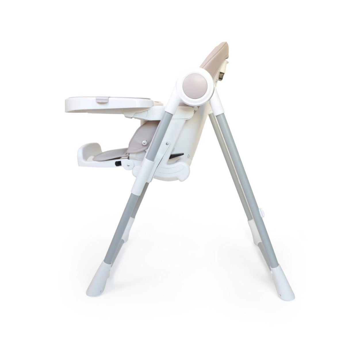 بيبي فيرن - كرسي طعام عالي - رمادي