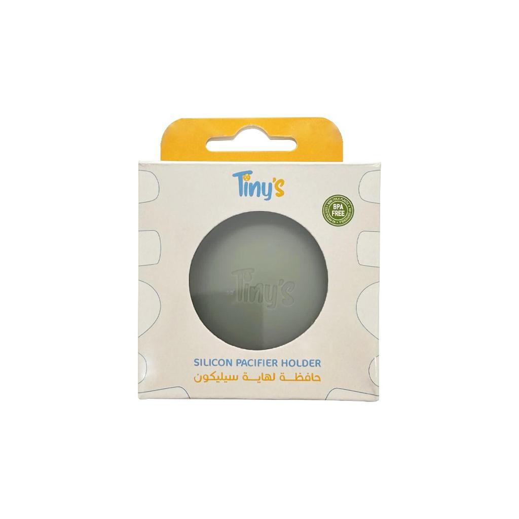 Tiny's Pacifier silicon bag -Sage Green