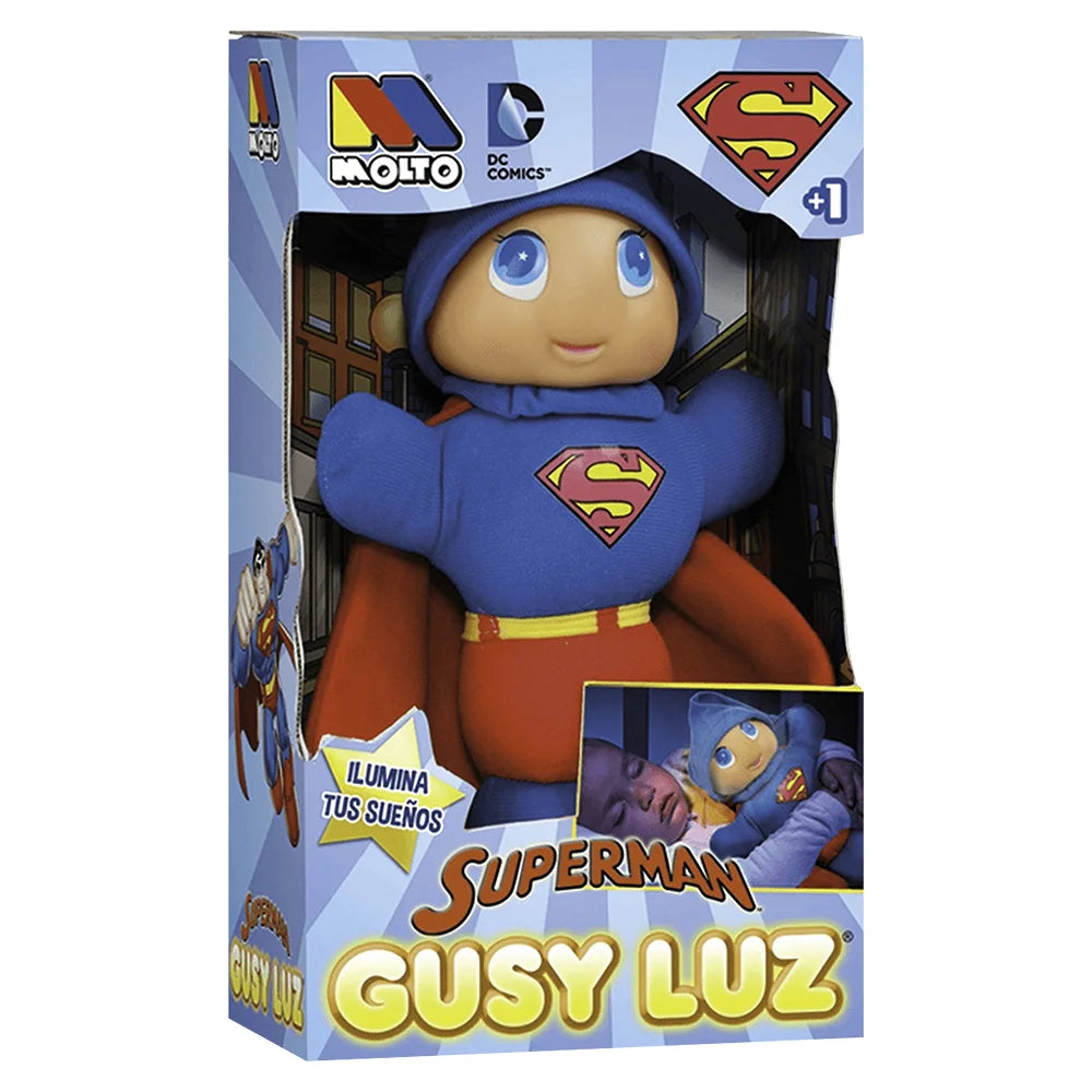 Gusy Luz Superman Light-Up Doll