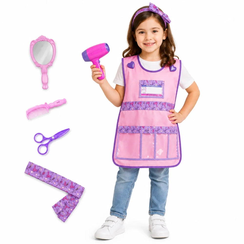 Hair Stylist Costume 3-7 Years for Kids