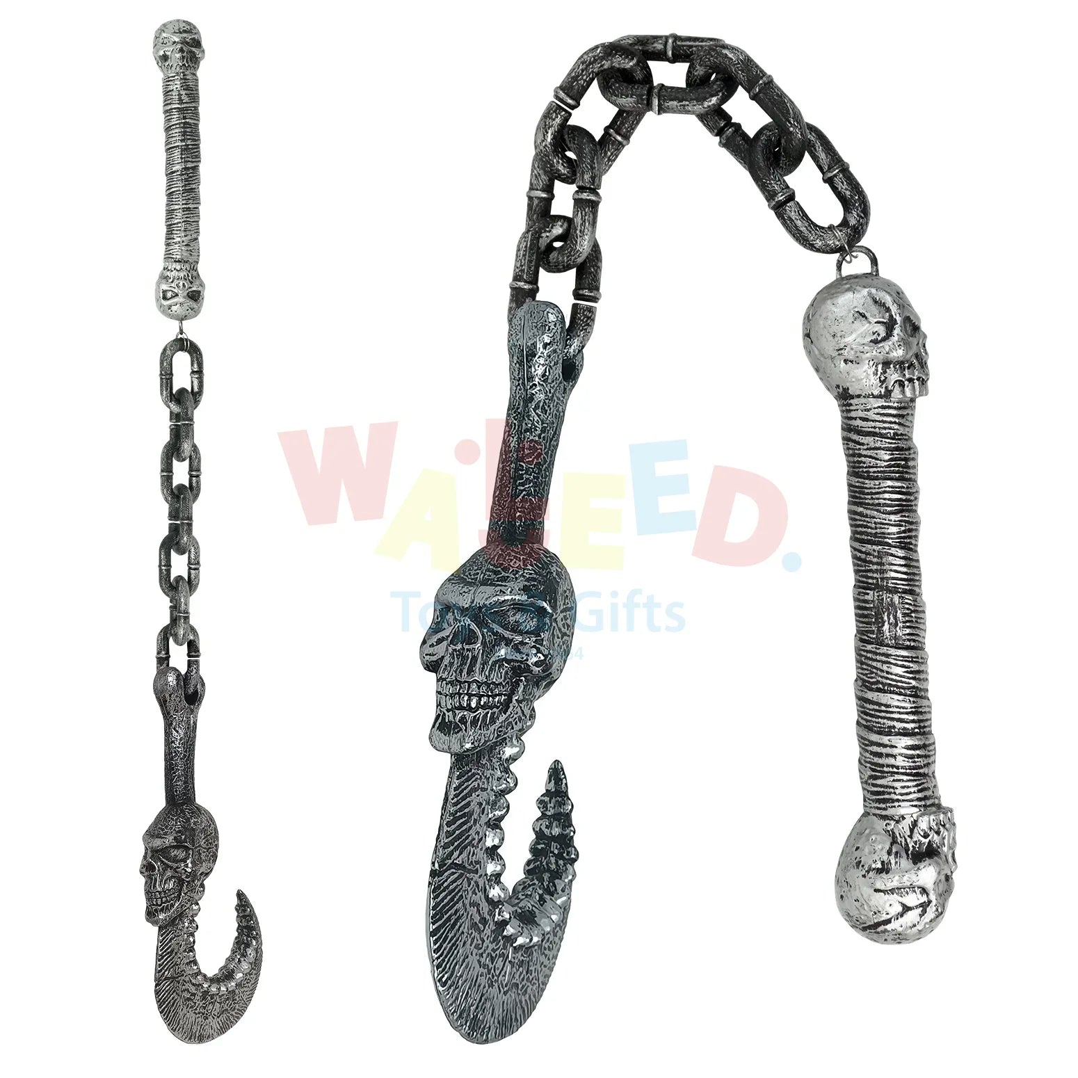 Halloween Axe with Skull Chain