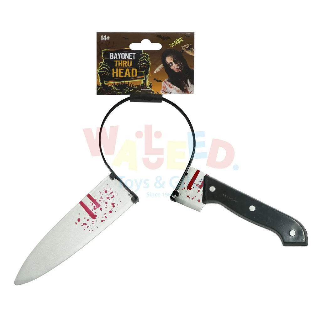 Halloween Bayonet Thru Head