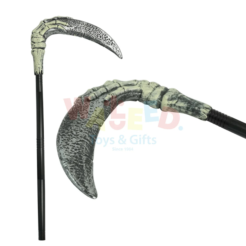 Halloween Devil Staff with Bat Wing Design