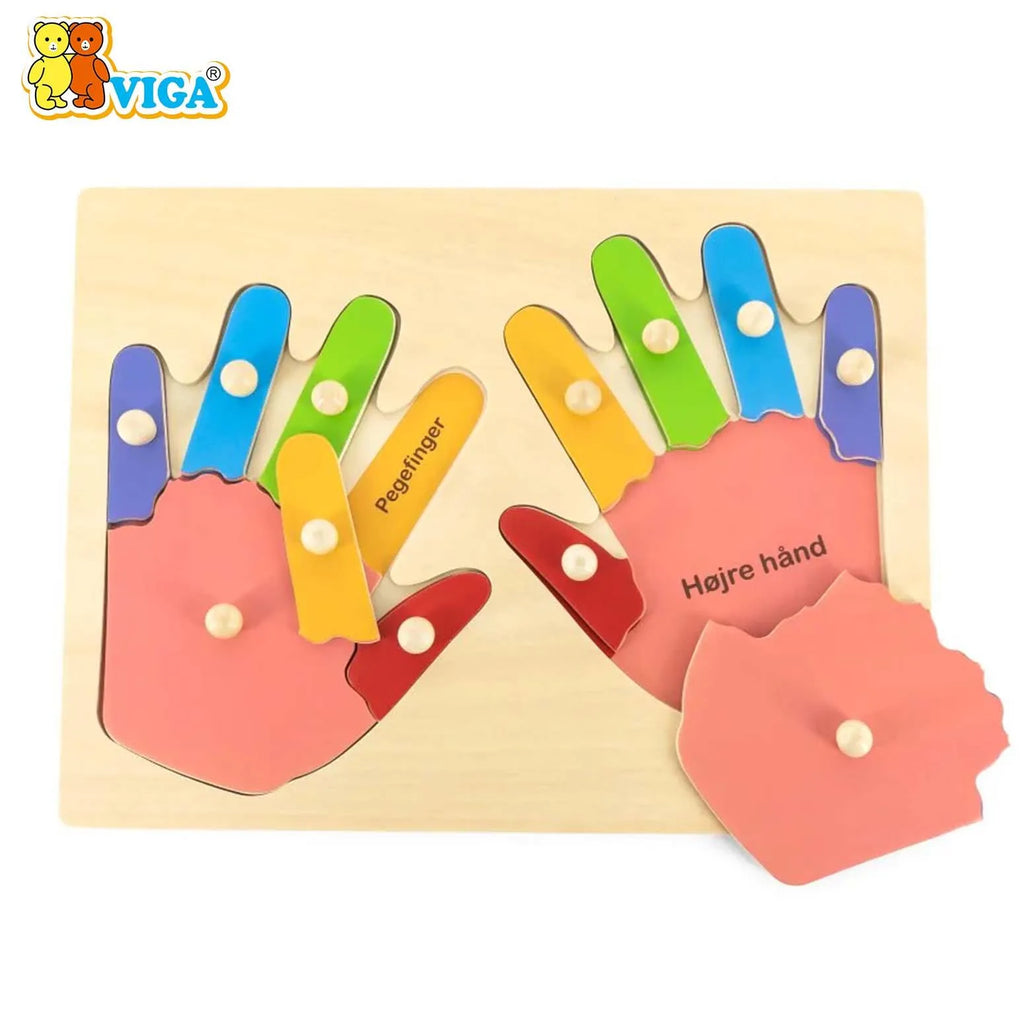 Hand and Finger Puzzle