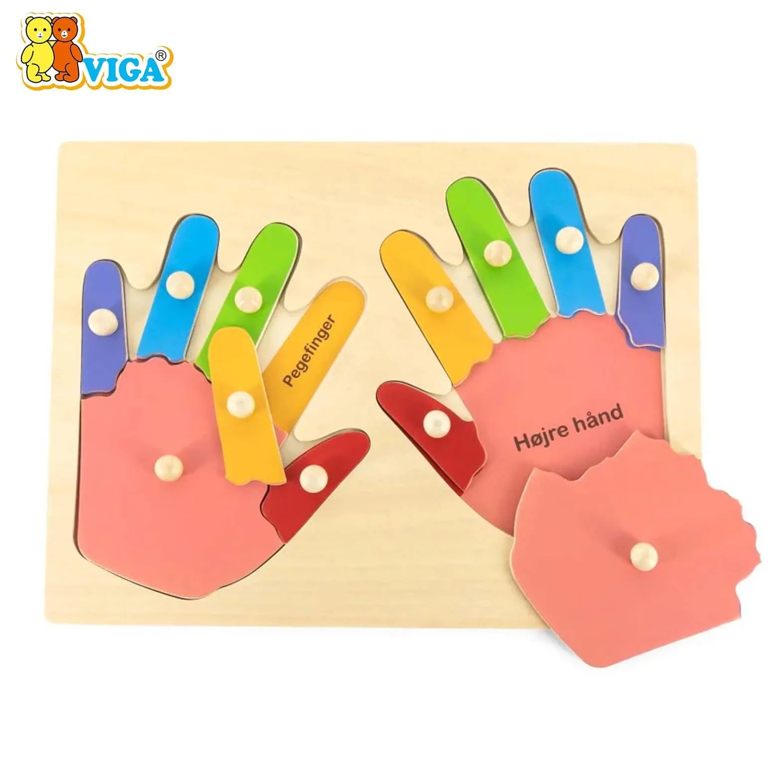 Hand and Finger Puzzle