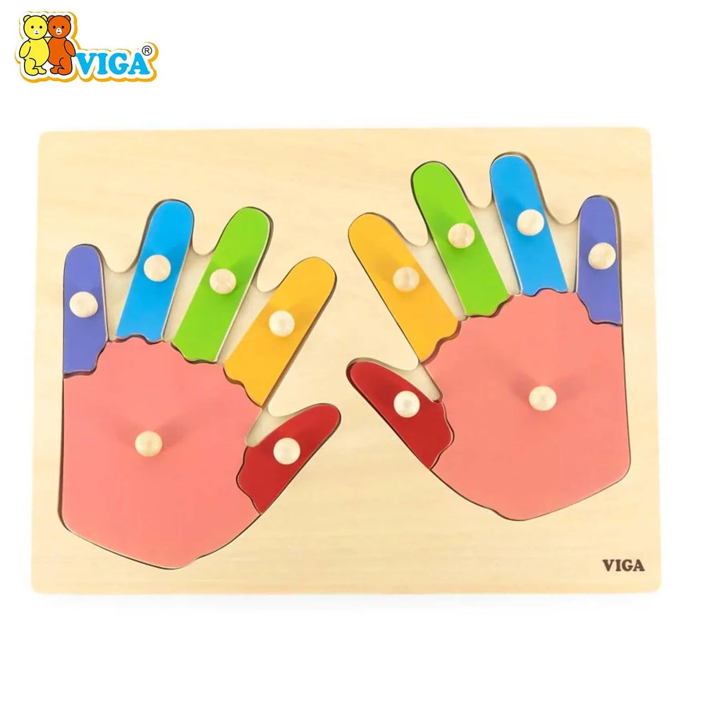 Hand and Finger Puzzle