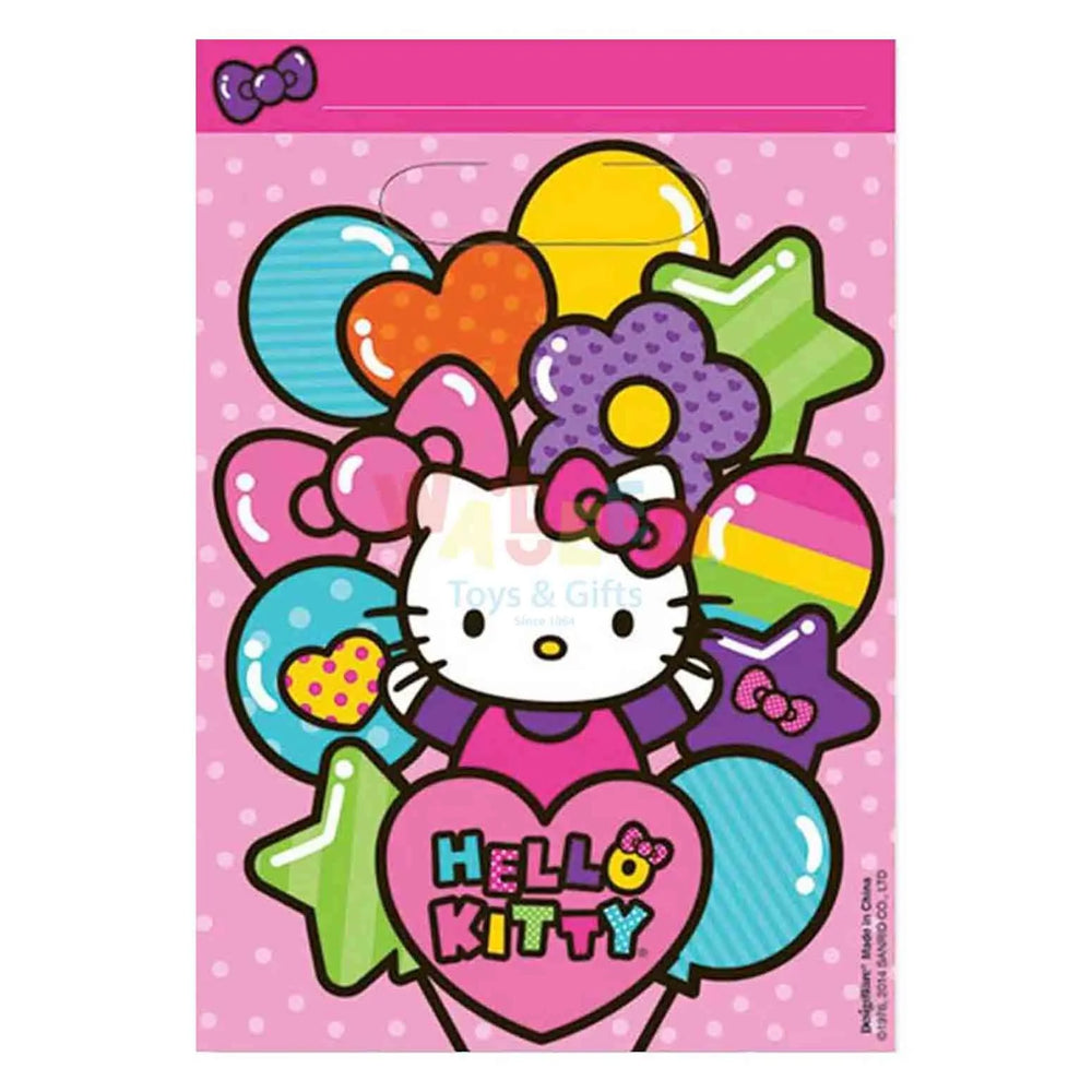 HELLO KITTY 8PCS.MULTICOLORED BAGS