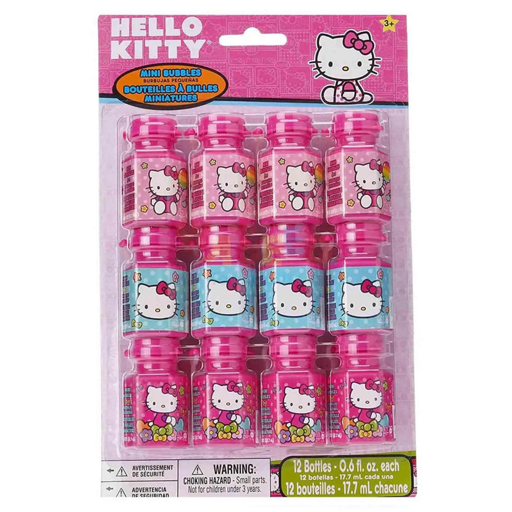 HELLOKITTY MINI BUBBLE FAVORS-12PCS