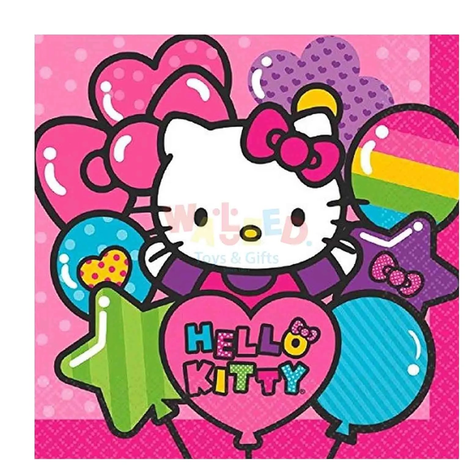HELLOKITY MU.COL. LUNCH TISSUES-16P