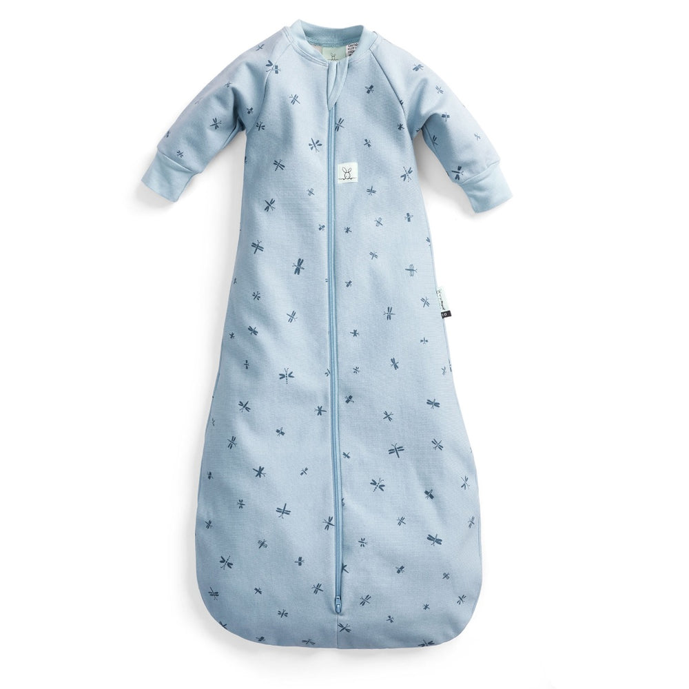 Ergo pouch Jersey Sleeping Bag with Sleeves tog 1 Dragonflies 3-12 months