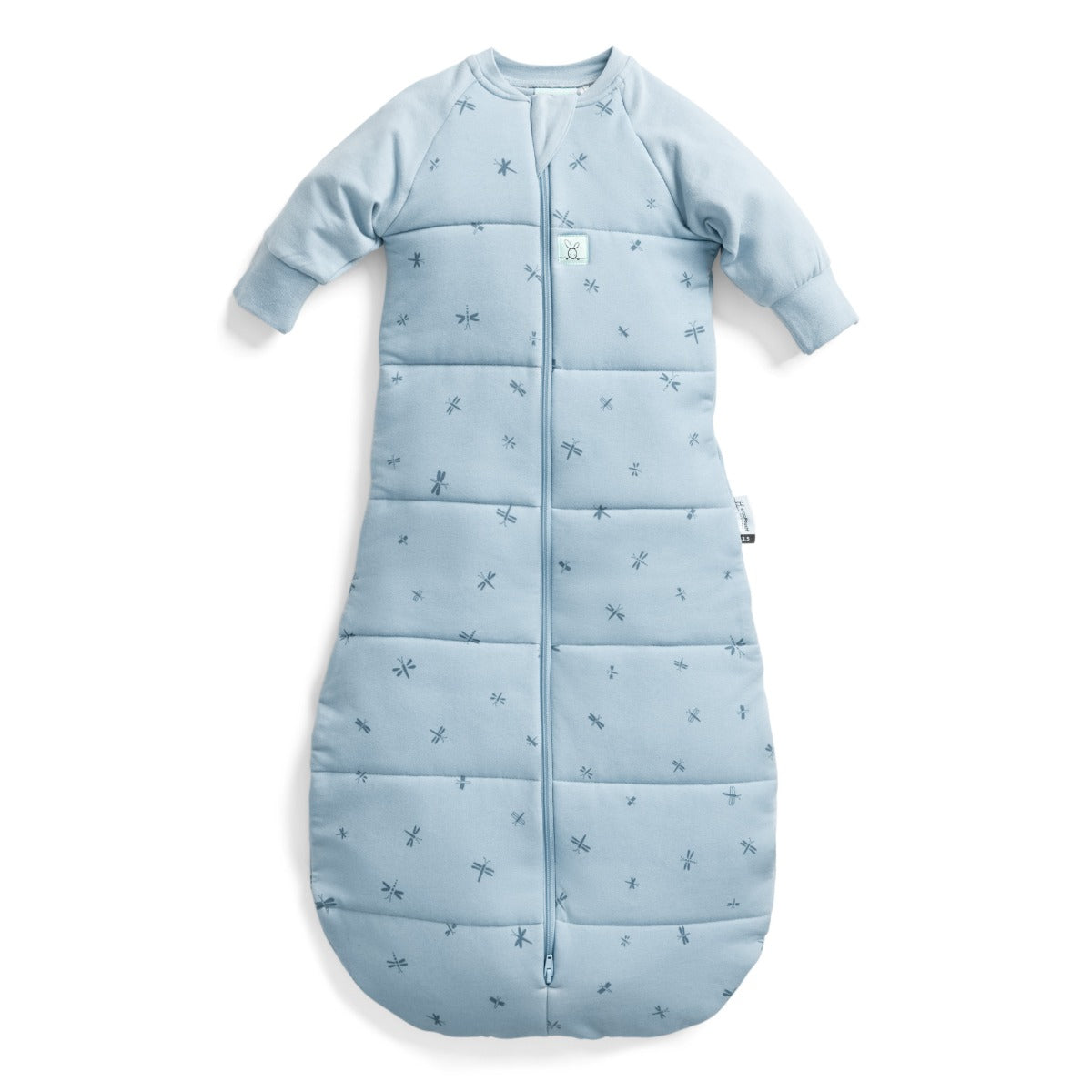 Ergo pouch Jersey Sleeping Bag with Sleeves tog 3.5 Dragonflies 3-12 months