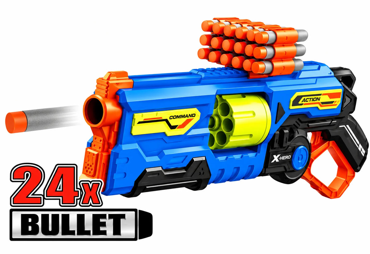 Hero Sniper Soft Foam Dart Blaster – 24 Darts
