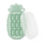 Haakaa Silicone Pineapple Nibble Tray - Pea Green