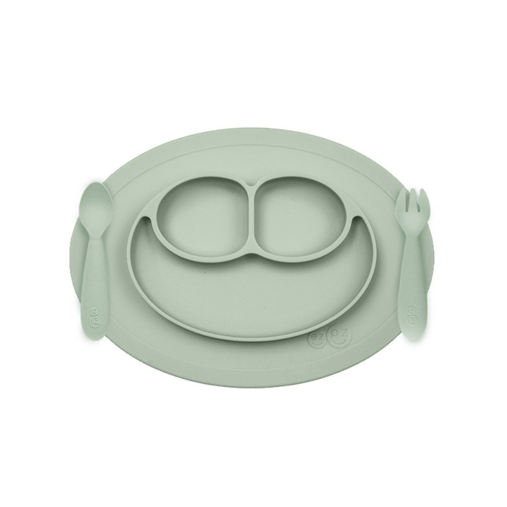 Ezpz Mini Feeding Set - Sage