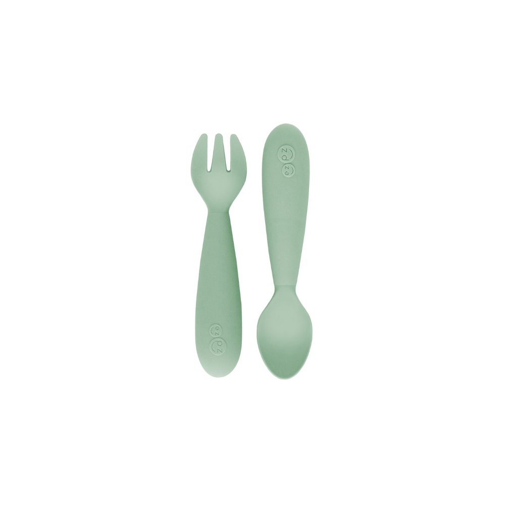 Ezpz Mini Utensils - Sage