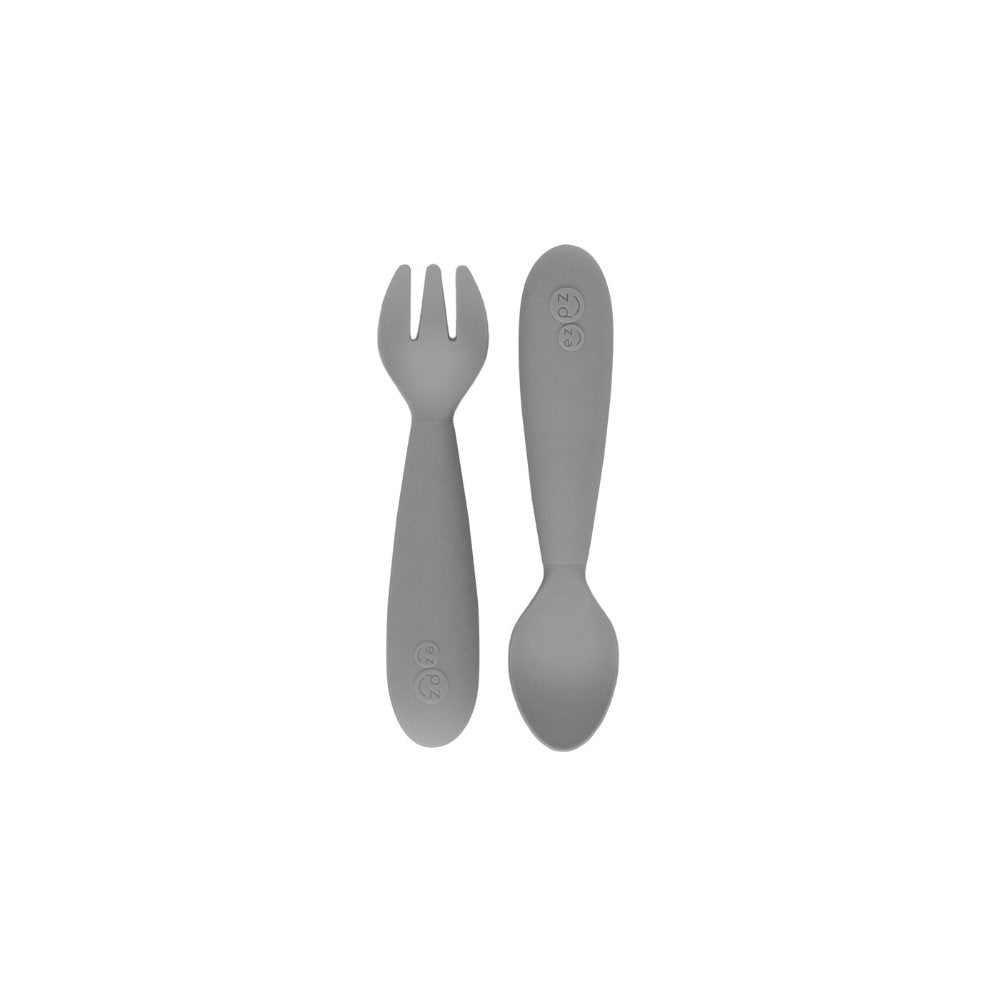 Ezpz Mini Utensils - Gray