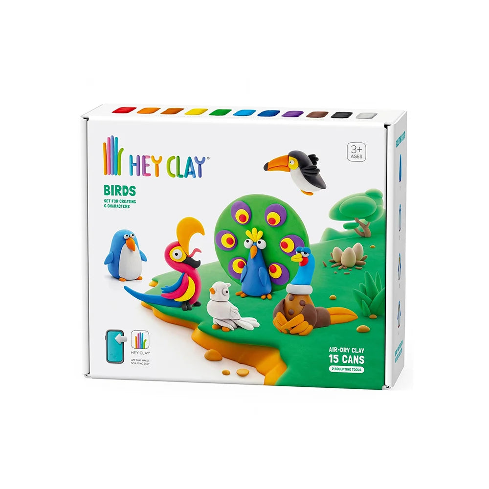 HEY CLAY Birds Creative Set
