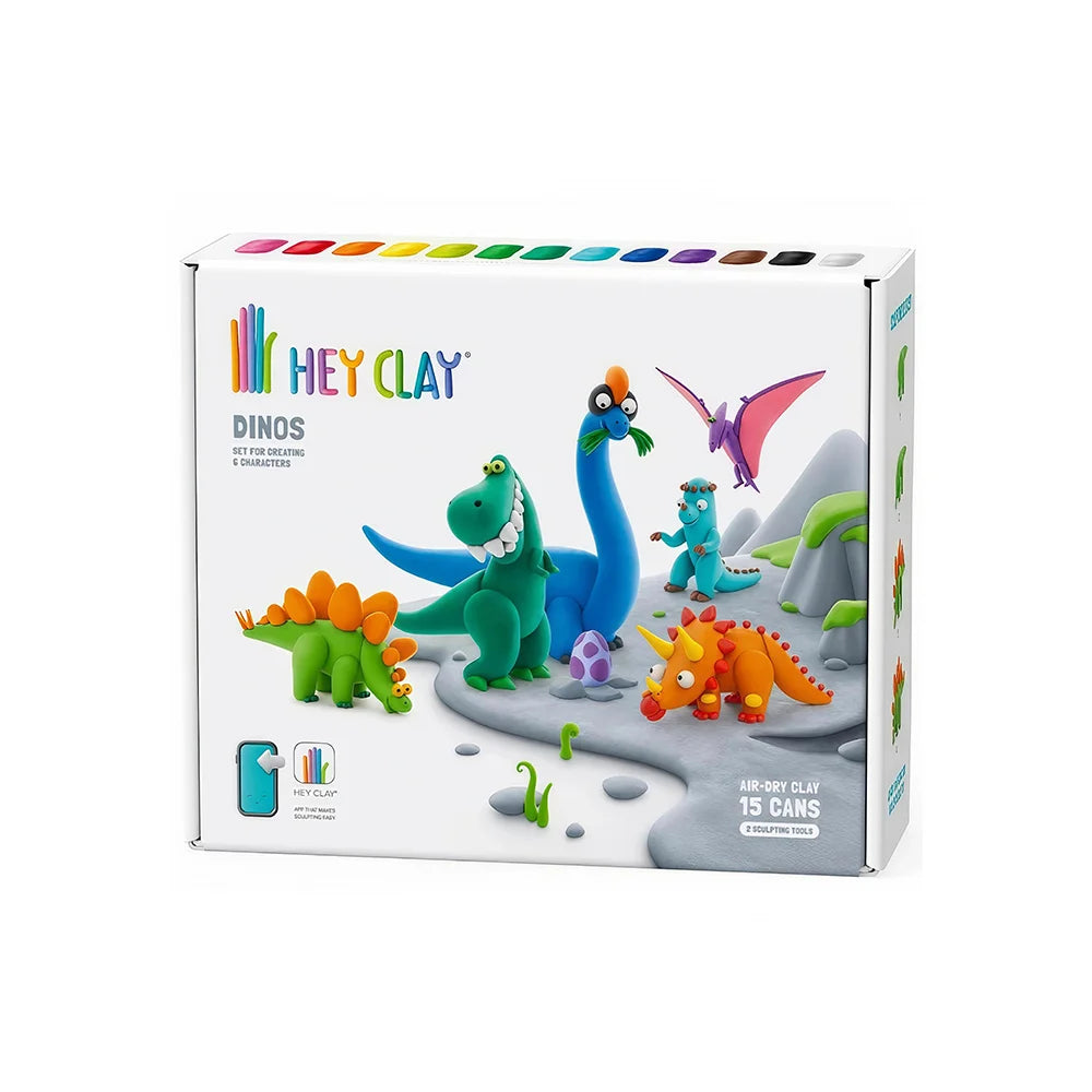 HEY CLAY Dinosaurs Creative Set