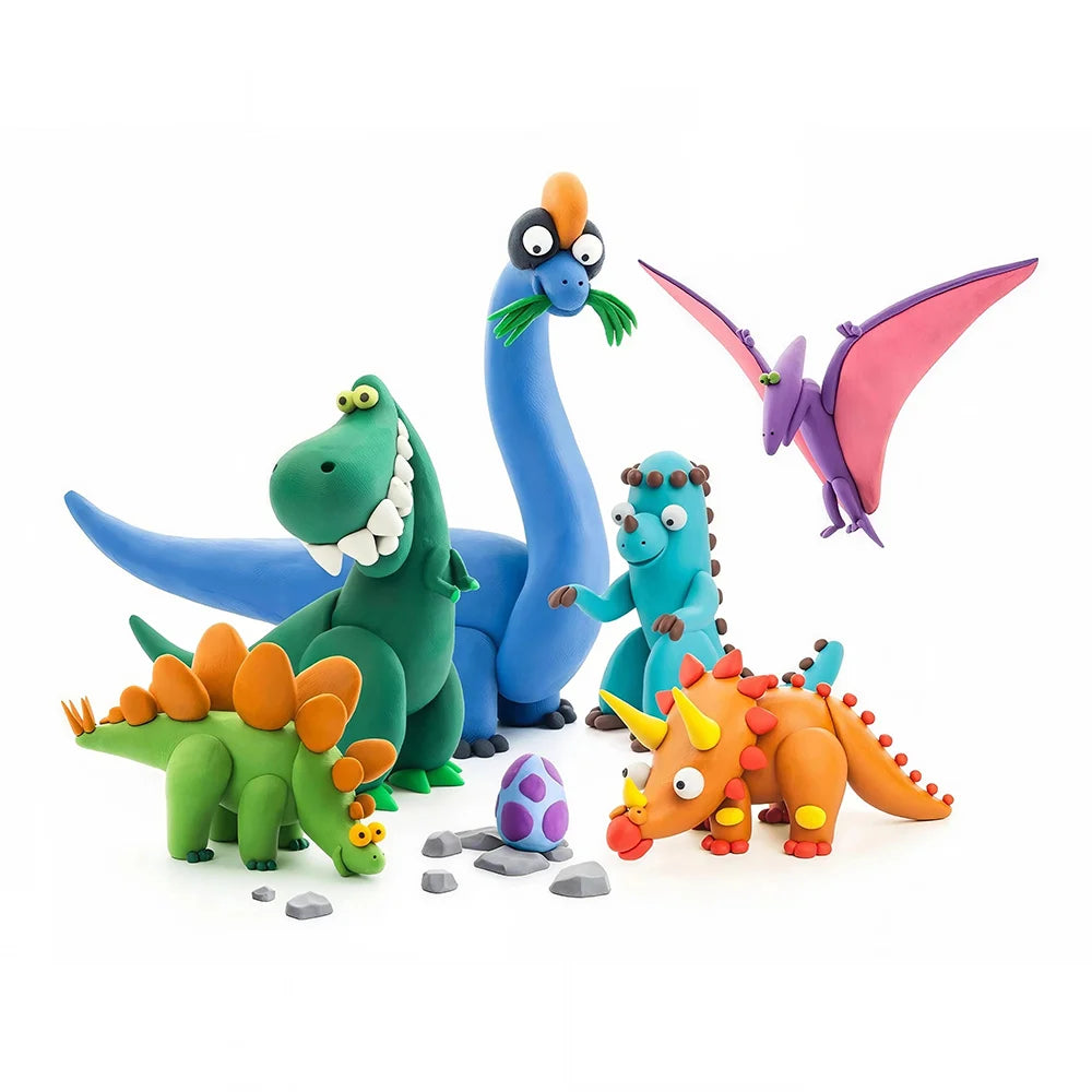 HEY CLAY Dinosaurs Creative Set