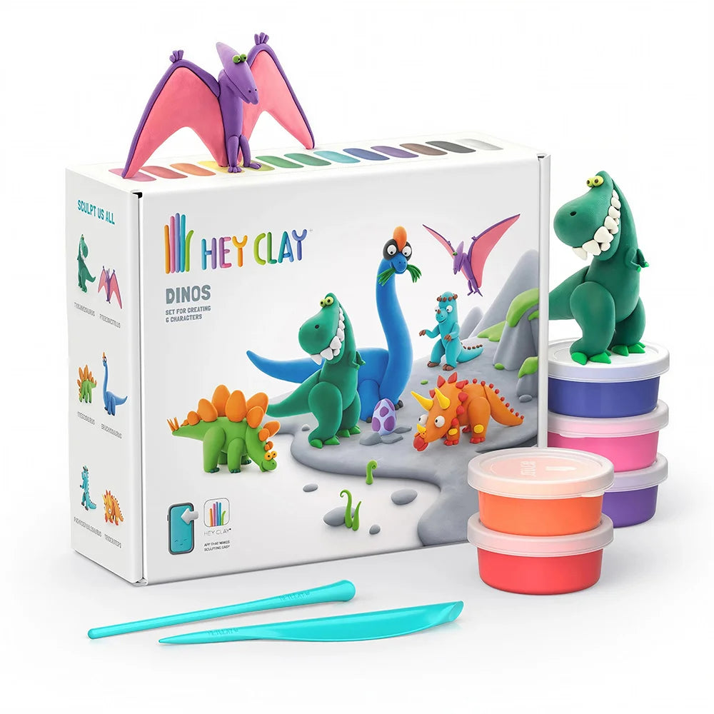 HEY CLAY Dinosaurs Creative Set