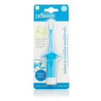 DR BROWNS Infant-to-Toddler Toothbrush, Blue