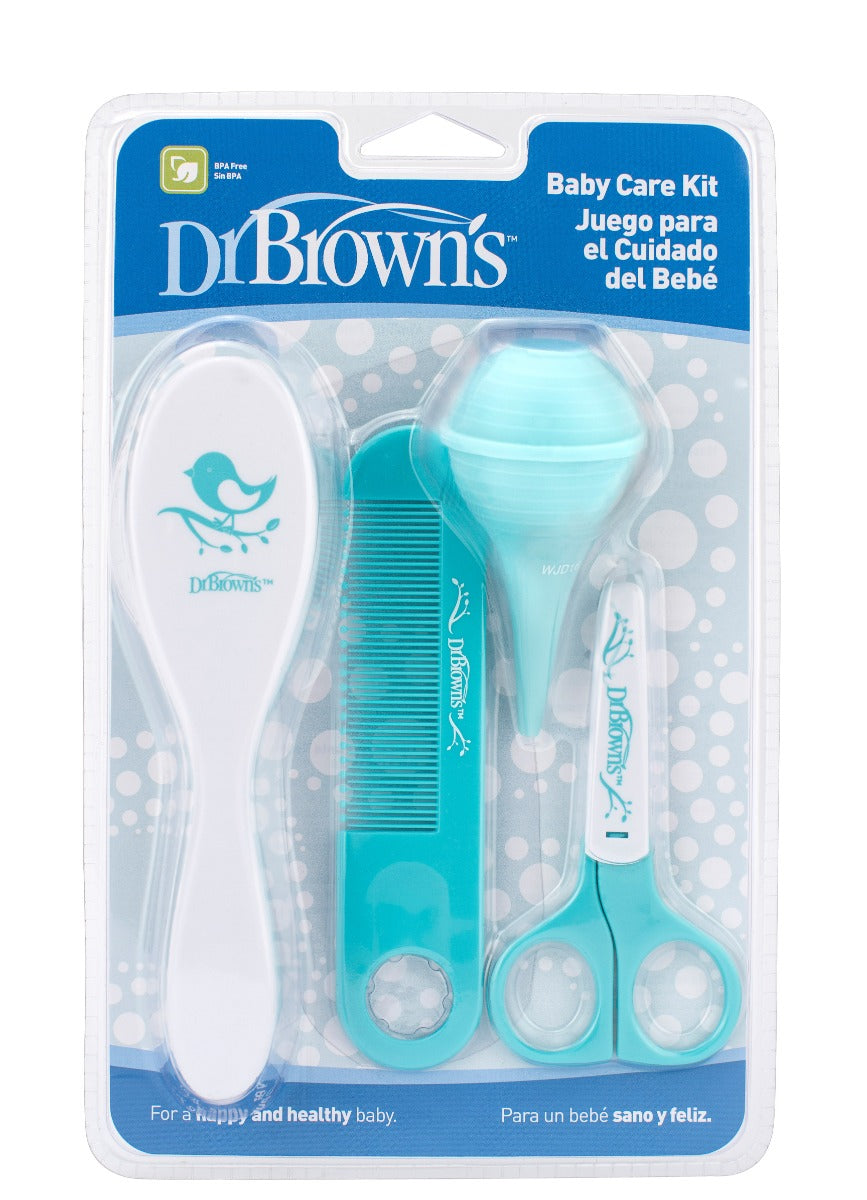 Dr.Brown's Baby Care Kit (Brush, Comb, Nasal Aspirator, Nail Scissors)