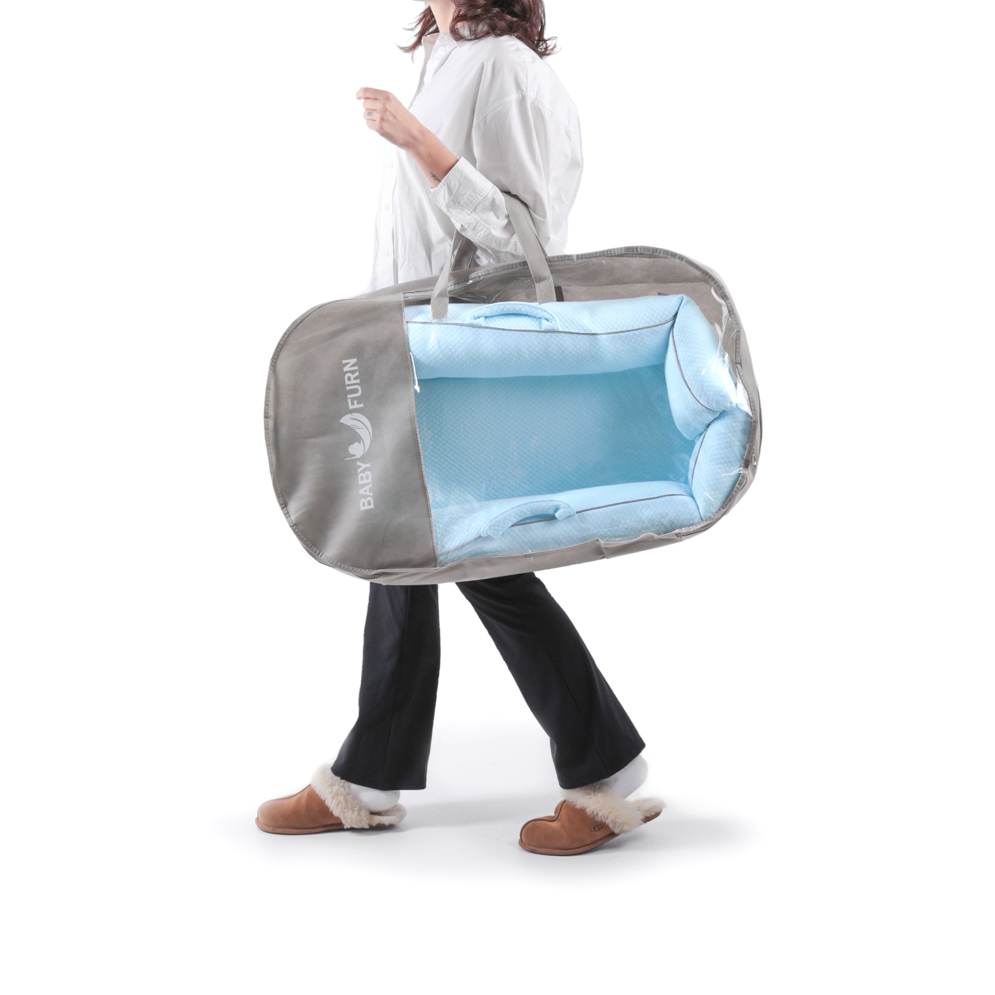 Baby furn - baby nest blue