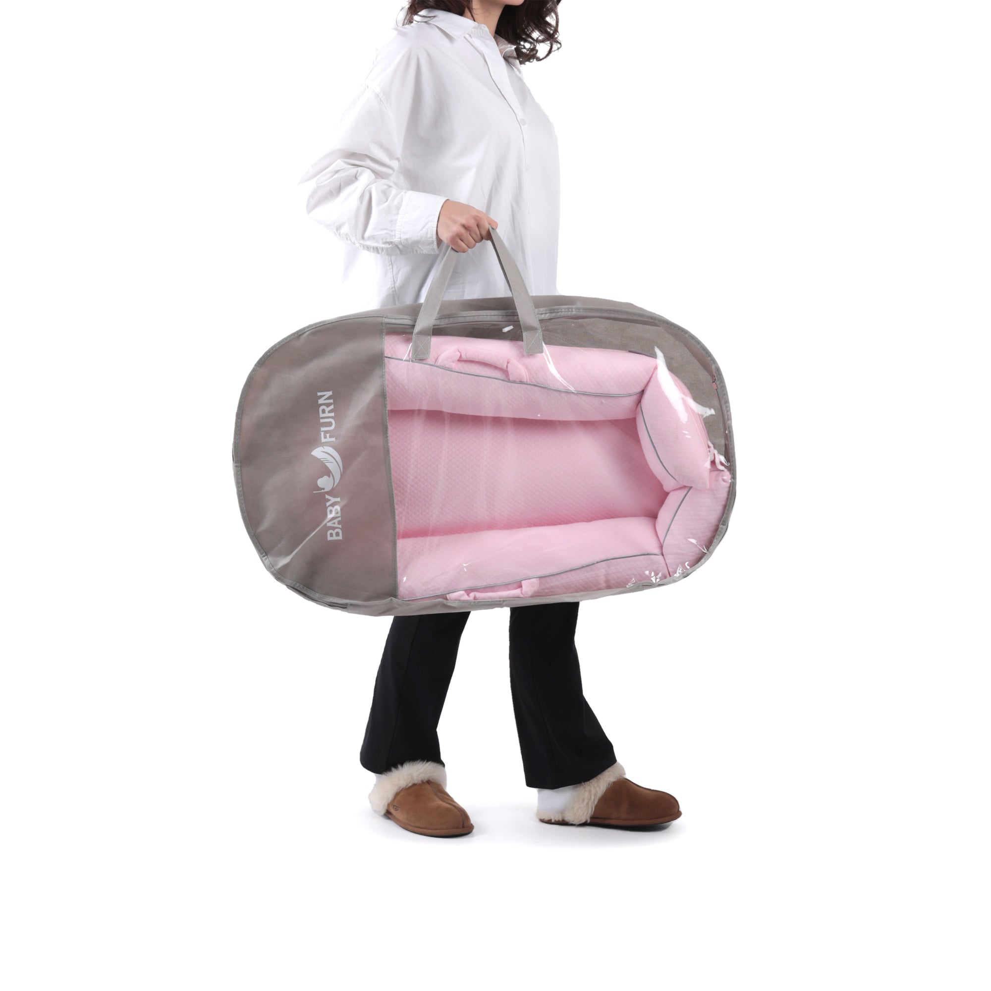 Baby furn baby nest pink