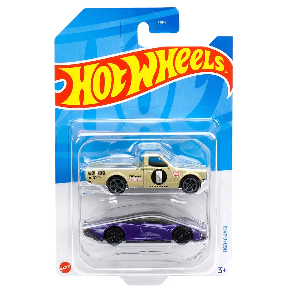 Hot Wheels 2-Pack Die-Cast Cars Assorted
