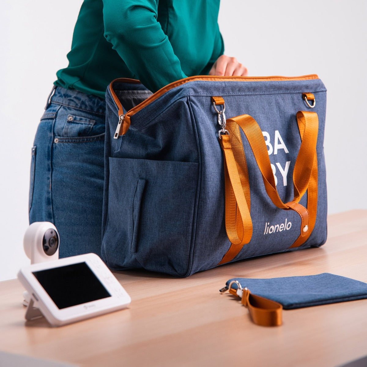 Lionelo bag Ida Blue Denim